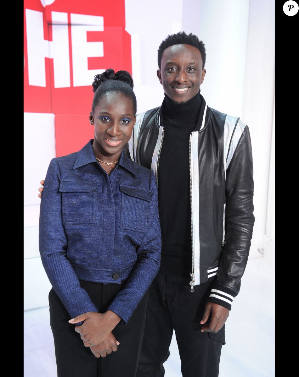 Exclusif - Eye Haidara et Ahmed Sylla - Enregistrement de l'émission "Vivement dimanche" au studio Gabriel, présentée par M.Drucker, diffusée le 13 novembre 2022. © Guillaume Gaffiot / Bestimage
