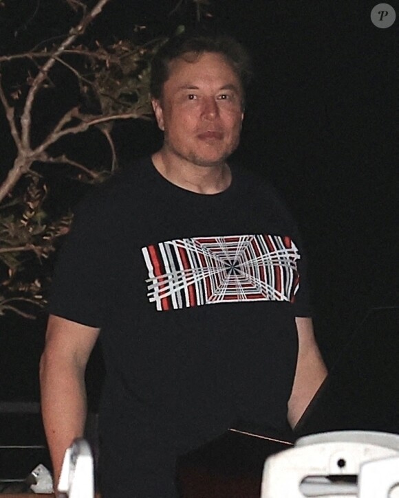 Elon Musk au restaurant Nobu à Malibu le 24 août 2022.