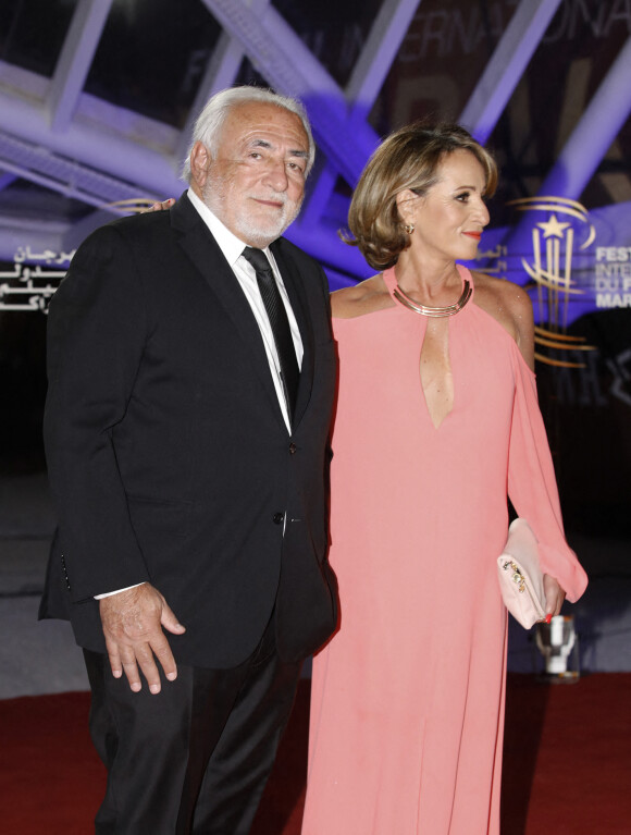 Dominique Strauss Khan Tr s Bronz Au C t De Sa Femme Dans La Nuit De 