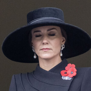 Catherine (Kate) Middleton, princesse de Galles lors du "Remembrance Sunday Service" à Londres, Royaume Uni, le 13 novembre 2022.
