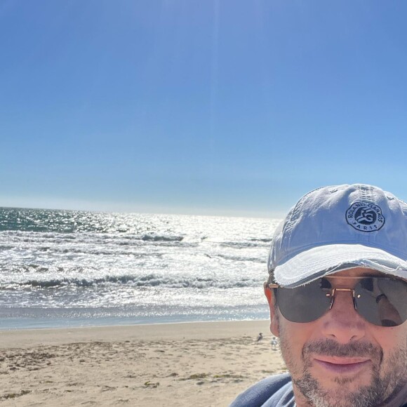 Patrick Bruel à Los Angeles, où il passe la moitié de l'année.