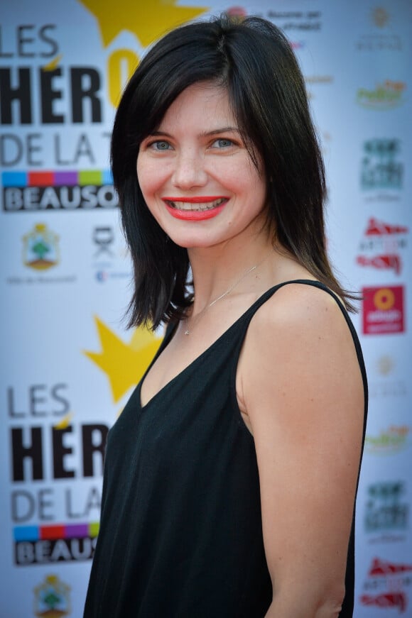 Delphine Chanéac - Remise des prix au Festival Les Héros de la Télé à Beausoleil, France, le 8 octobre 2016. © Michael Alesi/Bestimage