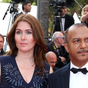 Pascal Légitimus et sa femme Adriana Santini - Montée des marches du film "Loving" lors du 69ème Festival International du Film de Cannes. Le 16 mai 2016. © Borde-Jacovides-Moreau/Bestimage 