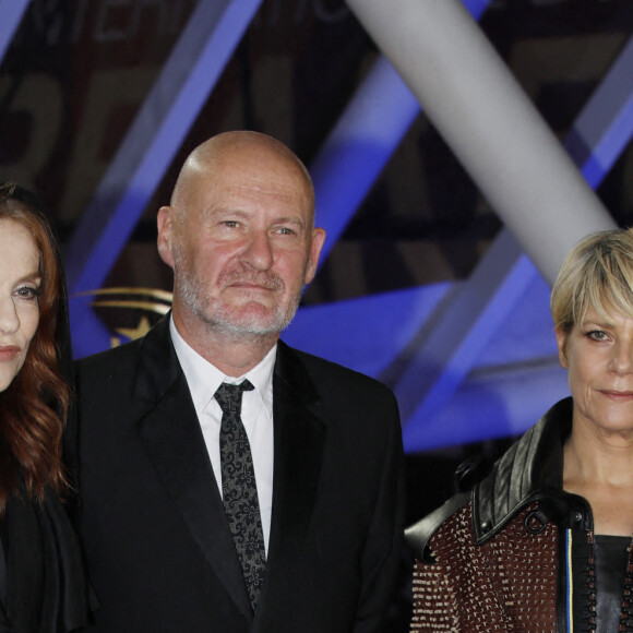 Isabelle Huppert, Jean-Paul Salomé et Marina Foïs - 19e édition du Festival international du film de Marrakech, le 14 novembre 2022. © Denis Guignebourg / Bestimage