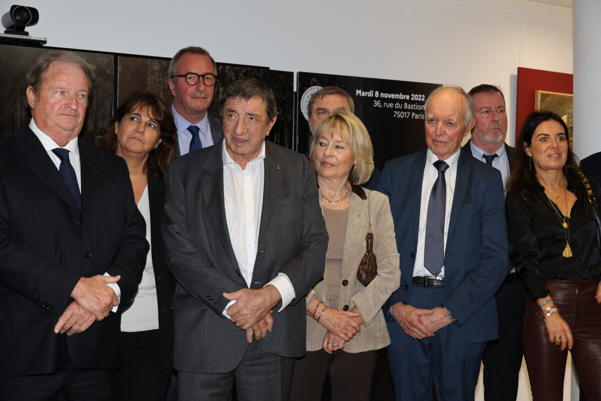 Photo : Valérie Expert, Ange Mancini, premier patron du RAID, Martine