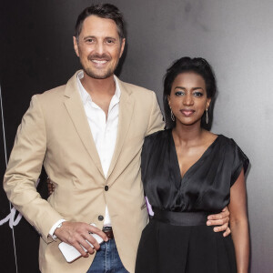 Exclusif - Vincent Cerutti et Hapsatou Sy - Le Grand Dîner, sur le rooftop de l'hôtel Pullman Tour Eiffel à Paris, France. © Jack Tribeca/Bestimage