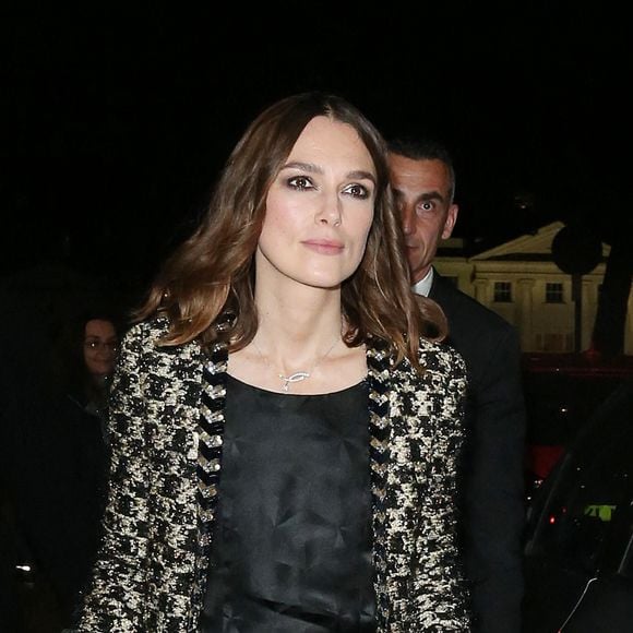 Keira Knightley et son mari James Righton à la sortie du film "The Charlotte" à Londres