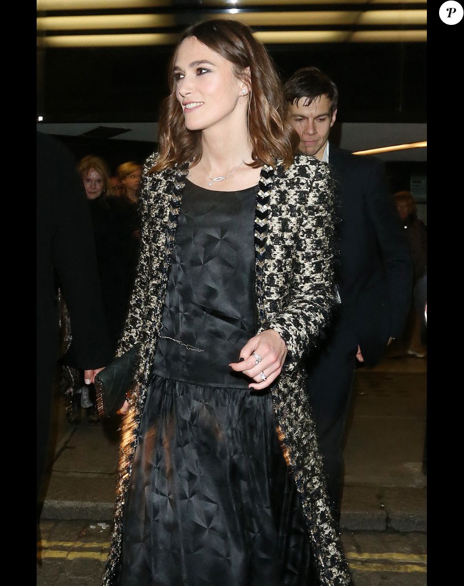 Keira Knightley radieuse en Chanel : rare sortie avec son mari James, l