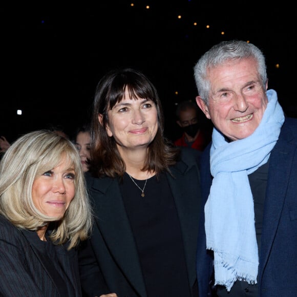 Exclusif - Éric Dupond-Moretti, Claude Lelouch, Valerie Perrin et Brigitte Macron - Salle - Spectacle symphonique Claude Lelouch "D'un film à l'autre" au Palais des Congrès de Paris le 14 novembre 2022. © Moreau / Rindoff / Bestimage