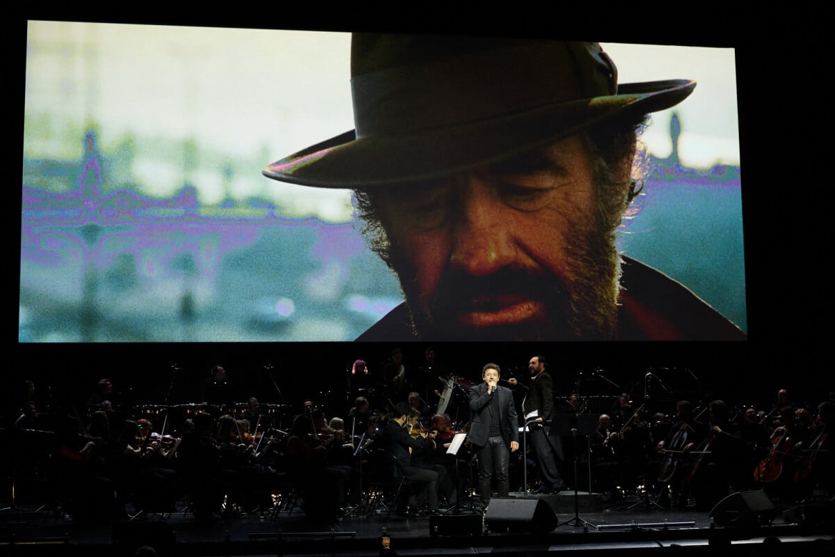 Photo Exclusif Patrick Bruel Sc Ne Spectacle Symphonique Claude Lelouch D Un Film L