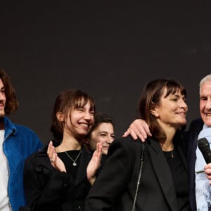 Exclusif - Claude Lelouch en famille - Spectacle symphonique Claude Lelouch "D'un film à l'autre" au Palais des Congrès de Paris le 14 novembre 2022. © Moreau / Rindoff / Bestimage