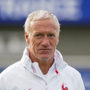 Didier Deschamps - Entrainement de l'Equipe de France A au Centre National du Football, à Clairefontaine-en-Yvelines, le 29 mai 2022.