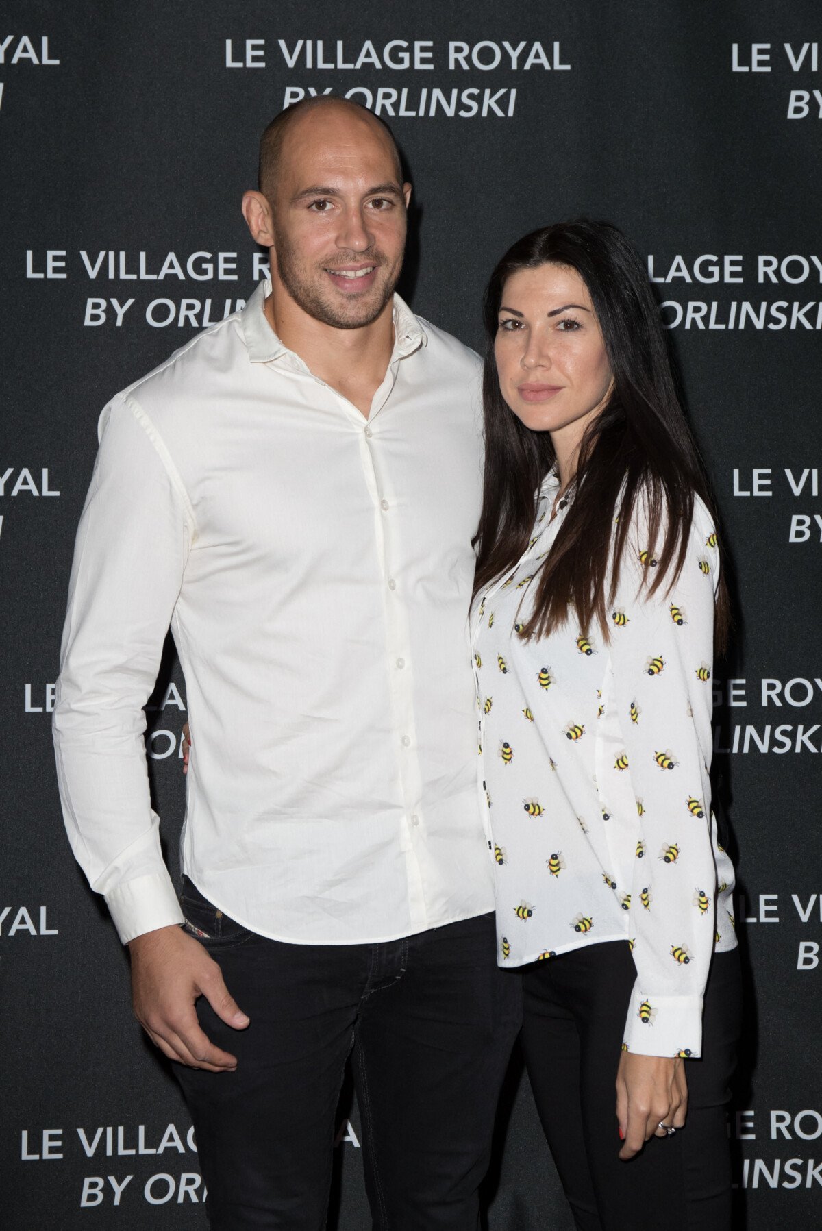 Photo Exclusif Sergio Parisse Et Sa Compagne Silvia Bragazzi Inauguration Du Village Royal