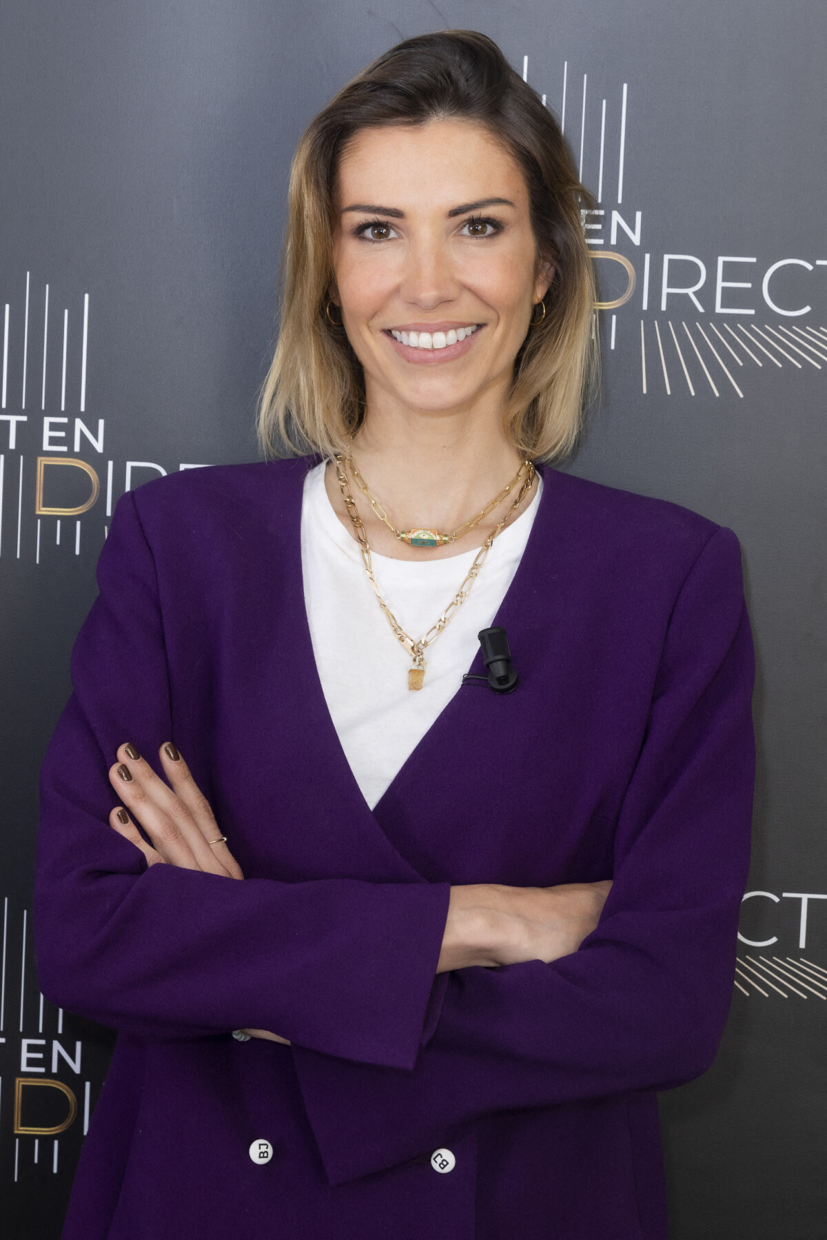 Photo Exclusif Alexandra Rosenfeld Backstage de l'émission OEED