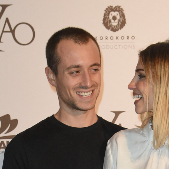 Hugo Clément et sa compagne Alexandra Rosenfeld (Miss France 2006) - Avant-première du film "Yao" au cinéma Le Grand Rex à Paris le 15 janvier 2019. © Coadic Guirec/Bestimage 