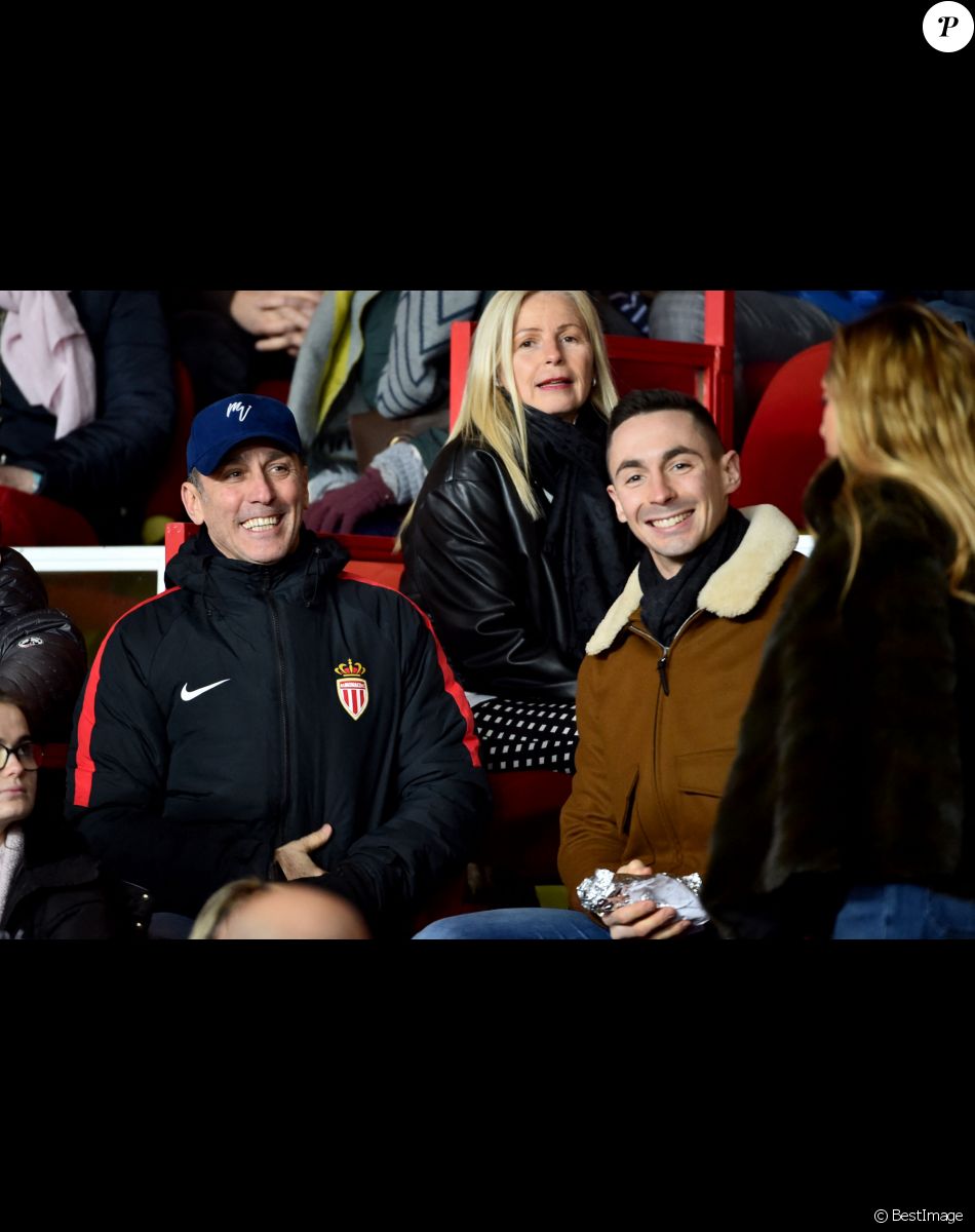 Daniel Ducruet et son fils ainé, Michaël durant la première édition de la Fight Aids Cup, un match de football caritatif au stade Louis II le 20 janvier 2020 © Bruno Bebert/Bestimage