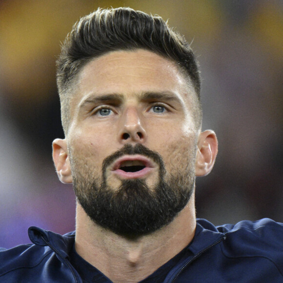 Olivier Giroud - Match "France - Australie" lors de la Coupe du Monde au Qatar.