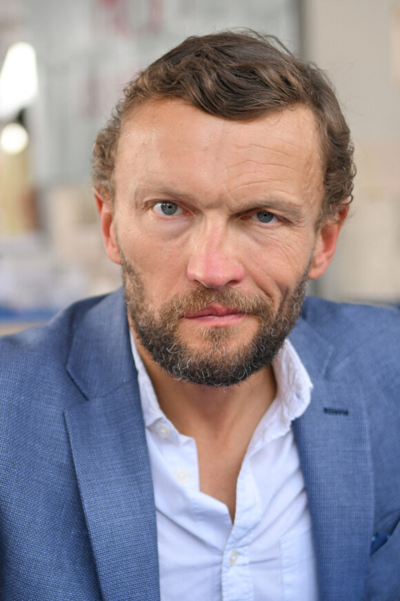 Sylvain Tesson, president du festival du livre de Nice 2022 au festival du Livre de Nice 2022 dans le Jardin Albert 1er à Nice. © Lionel Urman/Panoramic/Bestimage