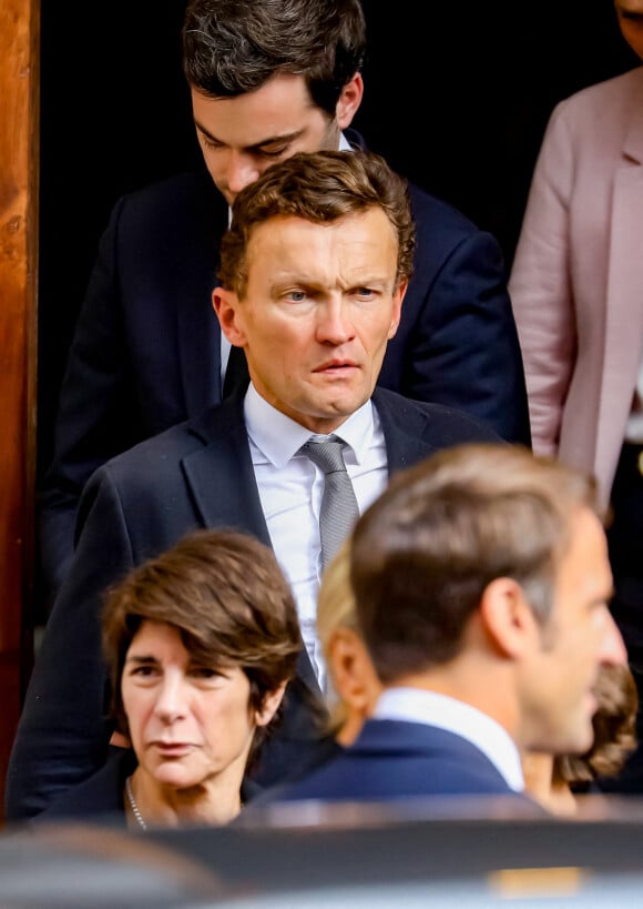 Sylvain Tesson à la sortie de l'audience avec sa Sainteté le Pape au Vatican, le 24 octobre 2022. © Dominique Jacovides/Bestimage 