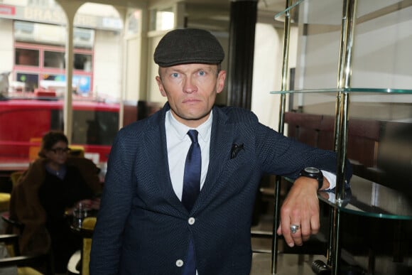 Sylvain Tesson a reçu le "Prix Renaudot 2019" au restaurant Drouant à Paris. Le 4 novembre 2019. © Jonathan Rebboah/Panoramic/Bestimage