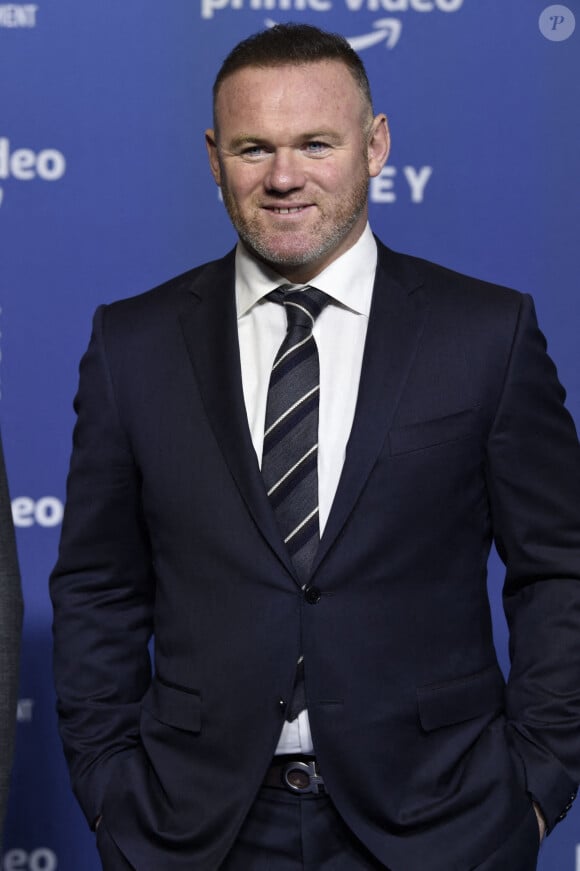 Wayne Rooney - Première du nouveau documentaire Amazon Prime "Rooney" à Manchester le 9 février 2022.