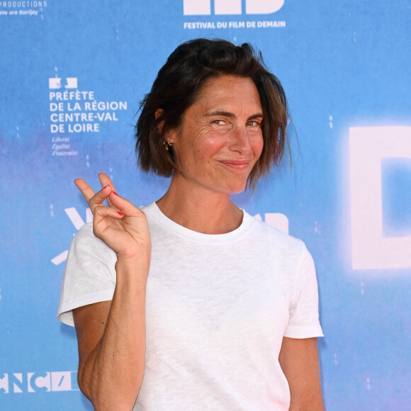 Alessandra Sublet au photocall de la première édition du Festival du Film de Demain au Ciné Lumière à Vierzon, France, le 4 juin 2022. © Coadic Guirec/Bestimage 