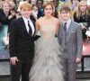 Rupert Grint, Emma Watson et Daniel Radcliffe - Première du film "Harry Potter et les reliques de la mort" à Londres le 7 juillet 2011