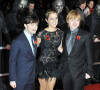 Rupert Grint, Emma Watson et Daniel Radcliffe - Première mondiale de "Harry Potter et les reliques de la mort" à Londres le 11 novembre 2010