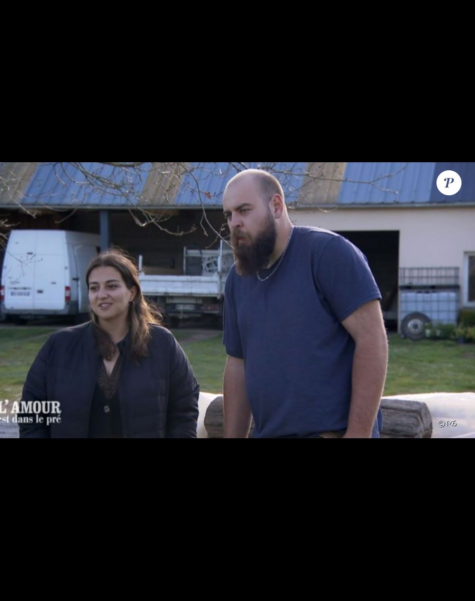 Valentin et Natacha dans l'épisode de "L'amour est dans le pré 2021" du 4 octobre, sur M6
