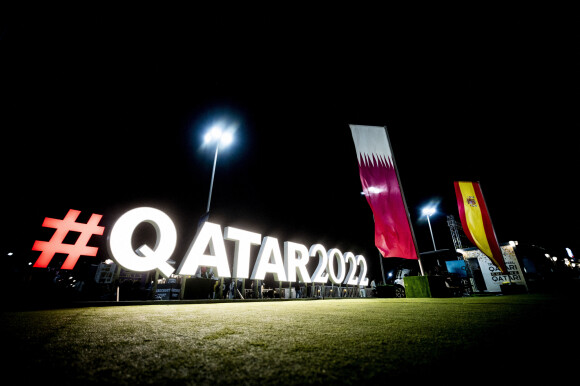Illustration de la fan zone Ras du Dontas lors de coupe de Monde à Doha, Qatar, le 25 novembre 2022. © Jean-Baptiste Autissier/Panoramic/Bestimage 