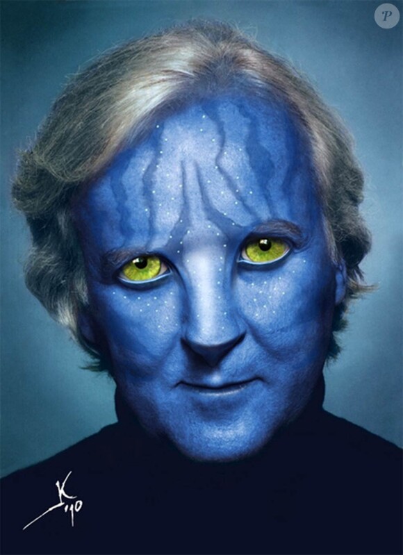 L'Avatar de James Cameron peint par Kevin Lingenfelser.