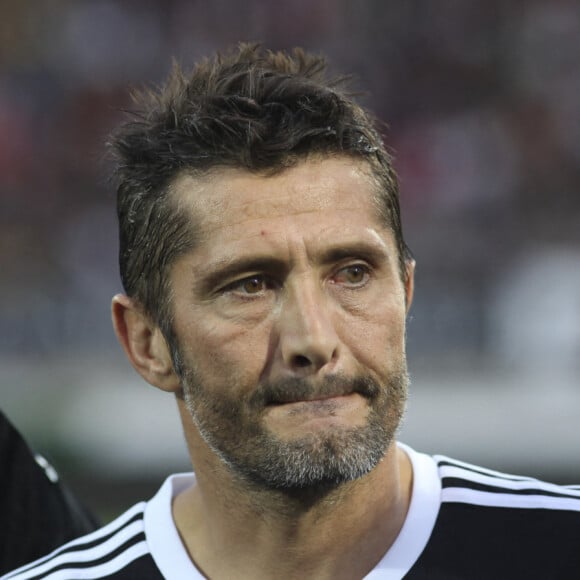 Exclusif - Bixente Lizarazu - Match caritatif entre le Variétés Club de France et une sélection des anciens de l'Aviron Bayonnais au profit de 3 associations "Plus de Vie", "URMA" (Unité de recherche sur les mouvements anormaux de l'enfant) et l'association basque "Life is Rose"au stade Jean Dauger à Bayonne.