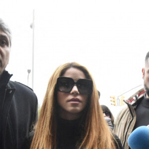 Tonino Mubarak, le frère de Shakira - Shakira arrive au tribunal à Barcelone pour statuer sur les conditions de sa séparation avec G.Piqué le 1er décembre 2022 Photos : David Oller / Europa Press 12/01/2022