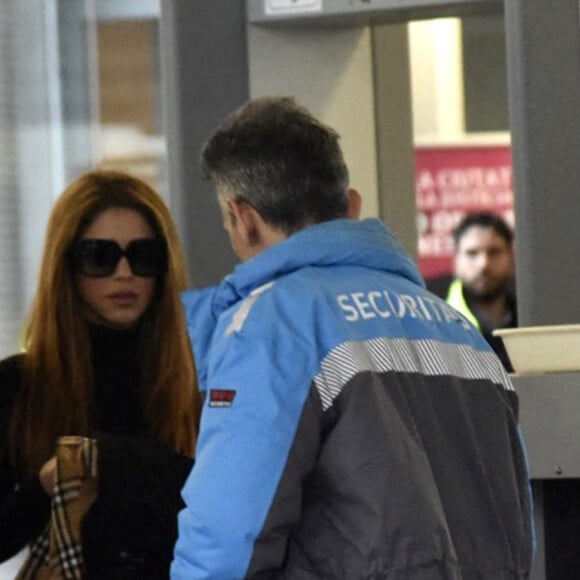 Shakira arrive au tribunal à Barcelone pour statuer sur les conditions de sa séparation avec G.Piqué le 1er décembre 2022 Photos : David Oller / Europa Press 12/01/2022