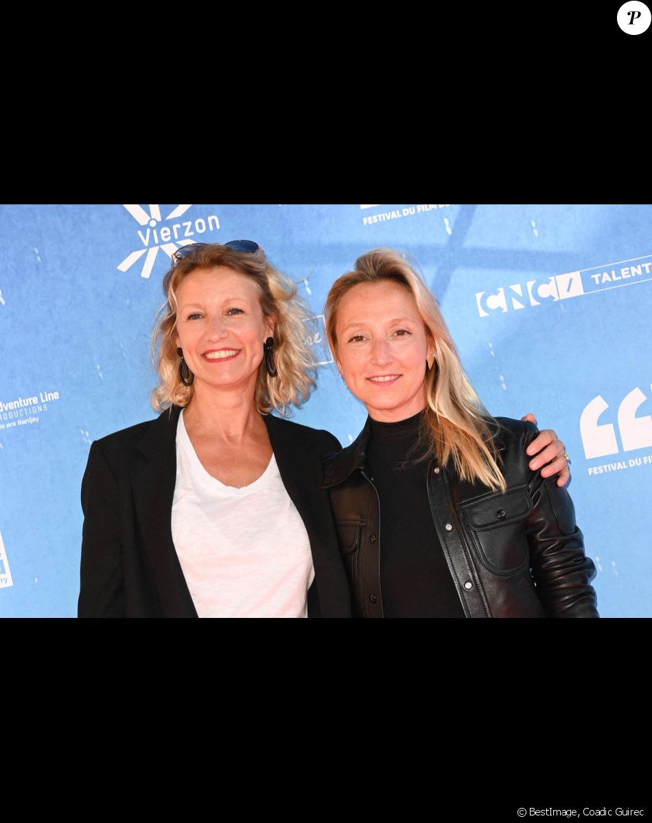 Alexandra Lamy et Audrey Lamy - Photocall de la première édition du Festival du Film de Demain au Ciné Lumière à Vierzon. Le 3 juin 2022 © Coadic Guirec / Bestimage