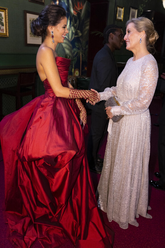 Fatma Said - Sophie, comtesse de Wessex, lors du spectacle annuel "Royal Variety Performance" au Royal Albert Hall à Londres. Le 1er décembre 2022 