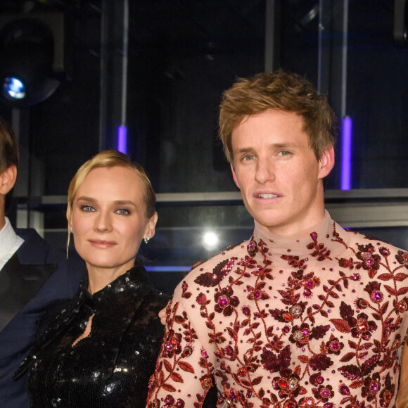 Diane Kruger, Eddie Redmayne - Soirée "GQ Men of the Year Awards 2022" au Kant Garagen à Berlin. Le 1er décembre 2022.