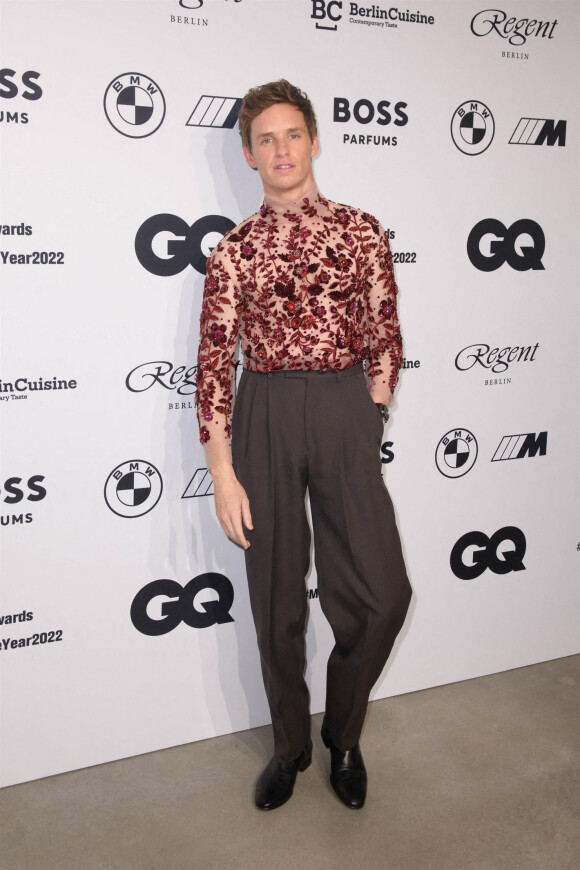Eddie Redmayne - Soirée "GQ Men of the Year Awards 2022" au Kant Garagen à Berlin. Le 1er décembre 2022.