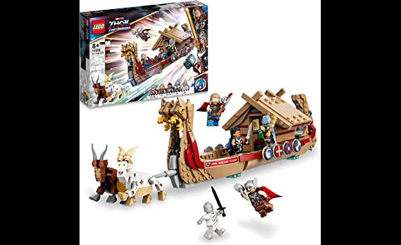 Votre enfant va voguer vers de nouvelles aventures avec le Drakkar de Thor Lego Marvel