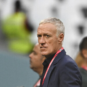 L'entraîneur de l'équipe de France, Didier Deschamps - Match "France - Tunisie" (0-1) à l'Education City Stadium lors de la Coupe du Monde 2022 au Qatar, le 30 novembre 2022. Doha. © JB Autissier / Panoramic / Bestimage 