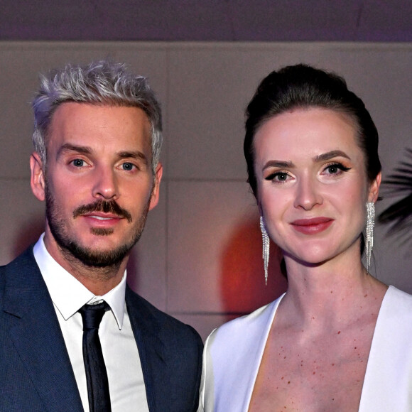 Exclusif - Matt Pokora (M. Pokora) et Elina Svitolina - Cocktail du gala annuel de la Fondation Elina Svitolina au Yacht Club de Monaco. Le 2 décembre 2022 © Bruno Bebert / Bestimage