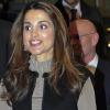 Rania de Jordanie à Barcelone. Le 15 février 2010