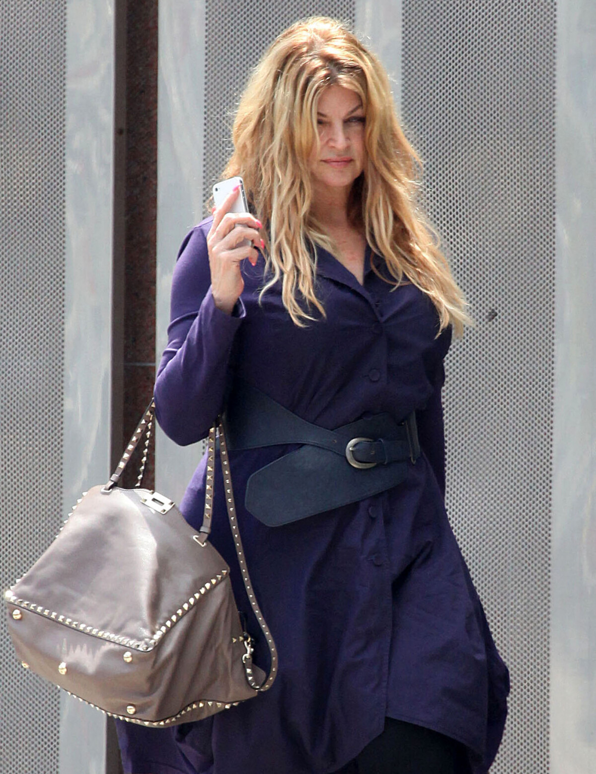 Photo : Kirstie Alley se rend à un rendez-vous professionnel à Studio ...