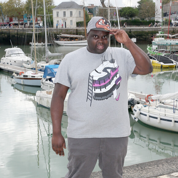 Issa Doumbia au Festival de la fiction TV de la Rochelle en 2012