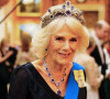 Camilla Parker Bowles, reine consort d'Angleterre - La famille royale d'Angleterre lors de la réception des corps diplômatiques au palais de Buckingham à Londres. 