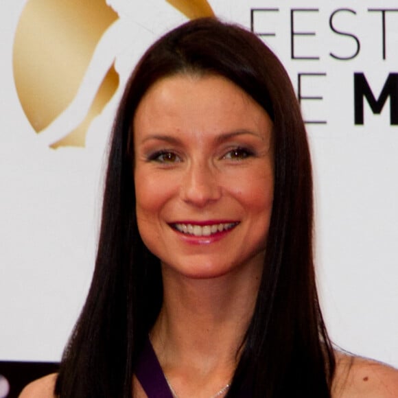 Jennifer Lauret lors de la cérémonie d’ouverture du 52ème Festival de la Télévision de Monte-Carlo en 2012