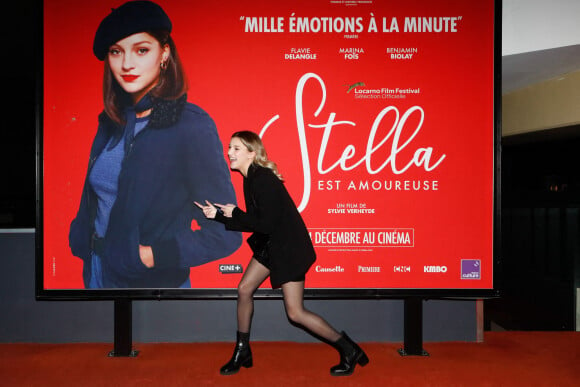 Flavie Delangle - Avant-première du film "Stella est amoureuse" au cinéma UGC Ciné Cité Les Halles à Paris. Le 8 décembre 2022. © Christophe Clovis / Bestimage