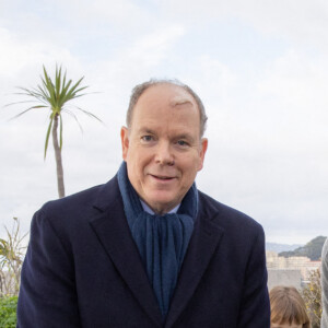 Le prince Albert II et la princesse Charlène de Monaco, accompagnés de leurs enfants Jacques et Gabriella, au Musée océanographique de Monaco. Le 10 décembre 2022. © Olivier Huitel / Pool Monaco / Bestimage