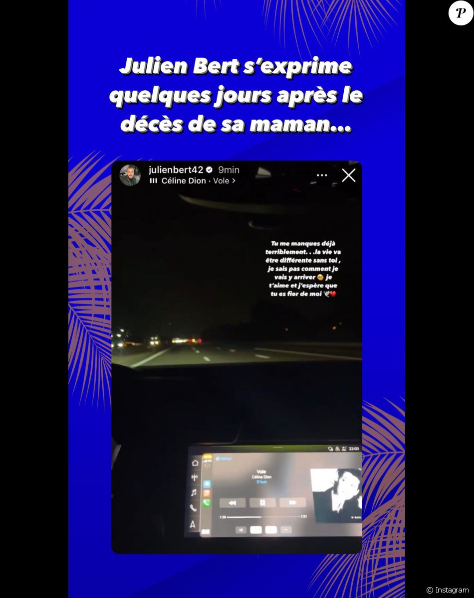 Sidonie Bert Avis De Deces Je ne sais pas comment je vais y arriver" : Julien Bert à nouveau  endeuillé, il pleure une personne primordiale - Purepeople