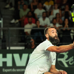 Benoit Paire lors de la 16ème édition de l'Open de tennis Blot Rennes dans la salle omnisport "Le Liberté" à Rennes, France, le 14 septembre 2022. © Laurent Lairys/Panoramic/Bestimage